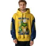 Milwaukee Brewers Hoodie Custom Grinch Fierce Navy Blue Best Selling