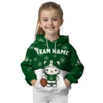 Milwaukee Bucks Hoodie Custom Hello Kitty Green Best Selling