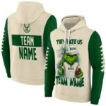 Milwaukee Bucks Hoodie Personalized Grinch Fierce Green Best Selling