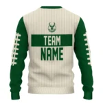 Milwaukee Bucks Sweater Customized Grinch Fierce Green Best Selling