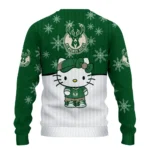 Milwaukee Bucks Sweater Personalized Hello Kitty Green Best Selling