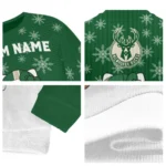Milwaukee Bucks Sweater Personalized Hello Kitty Green Best Selling