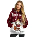 Minnesota Golden Gophers Hoodie Custom Hello Kitty Maroon Best Selling