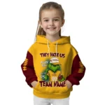 Minnesota Golden Gophers Hoodie Personalized Grinch Fierce Maroon Best Selling
