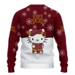 Minnesota Golden Gophers Sweater Personalized Hello Kitty Maroon Best Selling