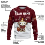 Minnesota Golden Gophers Sweater Personalized Hello Kitty Maroon Best Selling