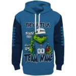 Minnesota Timberwolves Hoodie Custom Grinch Fierce Midnight Blue Best Selling