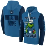 Minnesota Timberwolves Hoodie Custom Grinch Fierce Midnight Blue Best Selling