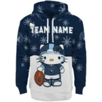Minnesota Timberwolves Hoodie Customized Hello Kitty Midnight Blue Best Selling