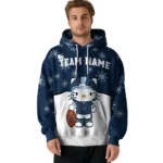 Minnesota Timberwolves Hoodie Customized Hello Kitty Midnight Blue Best Selling