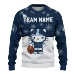 Minnesota Timberwolves Sweater Custom Hello Kitty Midnight Blue Best Selling