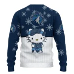 Minnesota Timberwolves Sweater Custom Hello Kitty Midnight Blue Best Selling