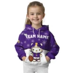 Minnesota Vikings Hoodie Customized Hello Kitty Purple Best Selling