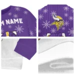 Minnesota Vikings Sweater Custom Hello Kitty Purple Best Selling