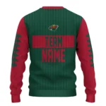 Minnesota Wild Sweater Customized Grinch Fierce Red Best Selling