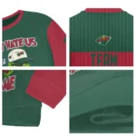 Minnesota Wild Sweater Customized Grinch Fierce Red Best Selling