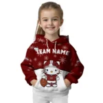 Mississippi State Bulldogs Hoodie Custom Hello Kitty Maroon Best Selling