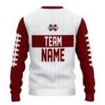 Mississippi State Bulldogs Sweater Customized Grinch Fierce Maroon Best Selling