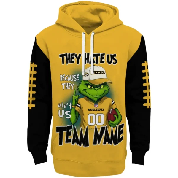 Missouri Tigers Hoodie Custom Grinch Fierce Black Best Selling