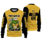 Missouri Tigers Sweater Personalized Grinch Fierce Black Best Selling