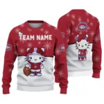 Montreal Canadiens Sweater Custom Hello Kitty Red Best Selling