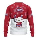Montreal Canadiens Sweater Custom Hello Kitty Red Best Selling