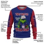 Montreal Canadiens Sweater Personalized Grinch Fierce Red Best Selling