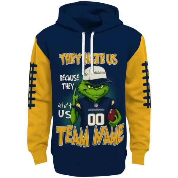 Nashville Predators Hoodie Customized Grinch Fierce Gold Best Selling