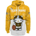 Nashville Predators Hoodie Personalized Hello Kitty Gold Best Selling