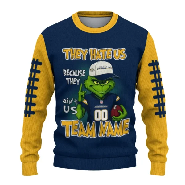 Nashville Predators Sweater Custom Grinch Fierce Gold Best Selling
