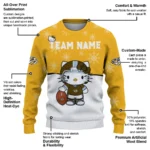 Nashville Predators Sweater Customized Hello Kitty Gold Best Selling