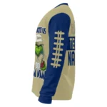 Navy Midshipmen Sweater Customized Grinch Fierce Blue Best Selling