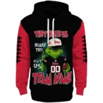 Nebraska Cornhuskers Hoodie Customized Grinch Fierce Red Best Selling