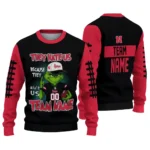 Nebraska Cornhuskers Sweater Custom Grinch Fierce Red Best Selling
