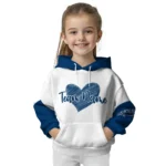 Nevada Wolf Pack Hoodie Custom Scribble Heart Blue White Best Selling