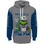 Nevada Wolf Pack Hoodie Customized Grinch Fierce Blue Best Selling