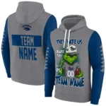 Nevada Wolf Pack Hoodie Customized Grinch Fierce Blue Best Selling