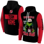 New Jersey Devils Hoodie Personalized Grinch Fierce Red Best Selling