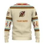 New Jersey Devils Sweater Customized Dreamcatcher Feathers Best Selling