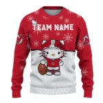 New Jersey Devils Sweater Personalized Hello Kitty Red Best Selling
