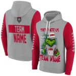 New Mexico Lobos Hoodie Custom Grinch Fierce Red Best Selling