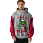 New Mexico Lobos Hoodie Custom Grinch Fierce Red Best Selling
