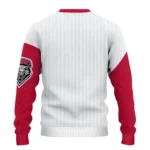 New Mexico Lobos Sweater Custom Heart Sketch Red White Best Selling
