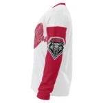 New Mexico Lobos Sweater Custom Heart Sketch Red White Best Selling