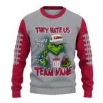 New Mexico Lobos Sweater Personalized Grinch Fierce Red Best Selling