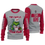 New Mexico Lobos Sweater Personalized Grinch Fierce Red Best Selling