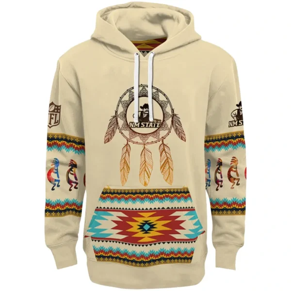 New Mexico State Aggies Hoodie Custom Dreamcatcher Feathers Best Selling