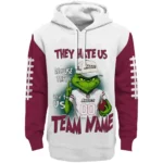 New Mexico State Aggies Hoodie Custom Grinch Fierce Crimson Best Selling
