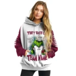 New Mexico State Aggies Hoodie Custom Grinch Fierce Crimson Best Selling