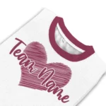 New Mexico State Aggies Sweater Custom Heart Sketch Crimson White Best Selling